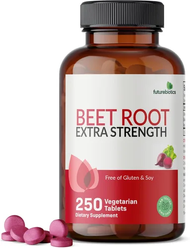 Vista 10 de Futurebiotics Raíz de remolacha extra fuerte, sin OMG, 120 tabletas vegetarianas