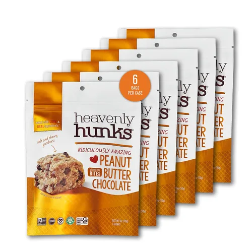 Vista 14 de Heavenly Hunks Soft-Baked Birthday Cake Oat Bites, Gluten Free, Vegan and Made with Real Ingredients