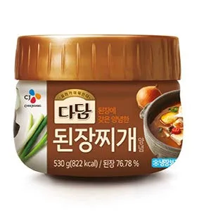 Vista 2 de CJ Premium Dadam Soybean Paste(Doenjang) Seasoning for Stew 530g 2EA- 다담 된장찌개 양념