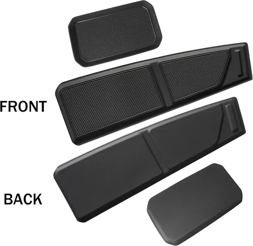 Vista 8 de Tapete de silicona para cubierta de salpicadero para Ford Bronco, accesorios 2021 2022 2023 2024 2025 2026 antipolvo bandeja de salpicadero
