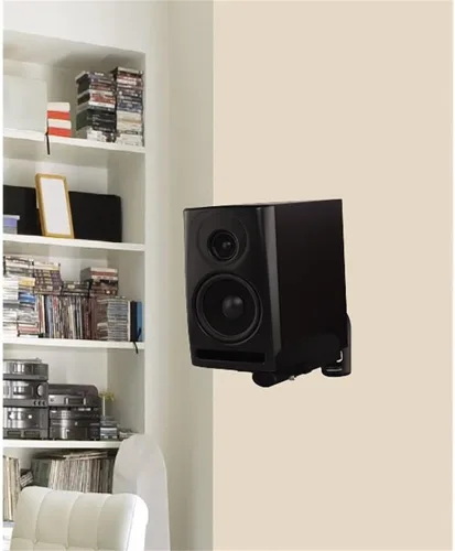 Vista 2 de AVF EAK70B-A - Soportes de pared para altavoces, soportes de montaje de altavoz de sujeción lateral, soportes de altavoz de acero inclinables