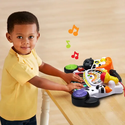 Vista 6 de Piano zoo de VTech, Frustration-Free Packaging, Blanco