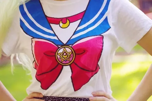 Vista 5 de GK-O Disfraz de cosplay de camiseta estilo marinero de anime