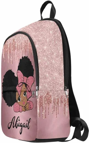 Vista 235 de Texto personalizado Elefante desgaste gafas mochila mochila mochila casual Daypack bolsa para mamá niñas, color86-4, Mochilas Daypack