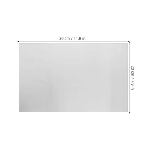 Vista 2 de Placa de hoja de acero inoxidable cepillado 304 para reparaciones