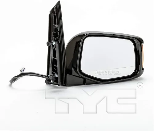 Vista 3 de Espejo de puerta para Honda Odyssey 2011 2012 2013 lado del pasajero Potencia calefactable con memoria con luz de señal texturizado