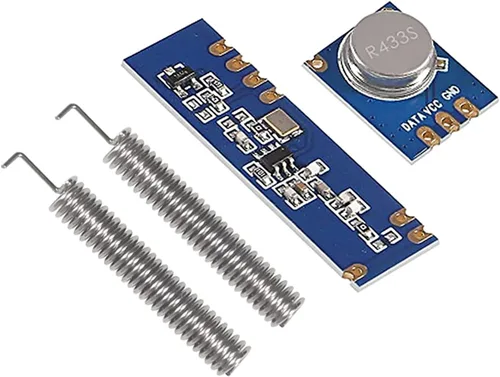 Vista 6 de 4Sets 433MHz Ask STX882 SRX882 Transmisor de control remoto inalámbrico y módulo receptor Kit STX882+SRX882 con antena de resorte de cobre