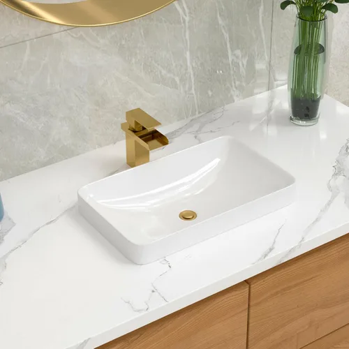 Vista 26 de Lordear Fregadero pequeño montado en la pared, fregadero de baño de esquina flotante para colgar en la pared, lavabo de cerámica blanca brillante