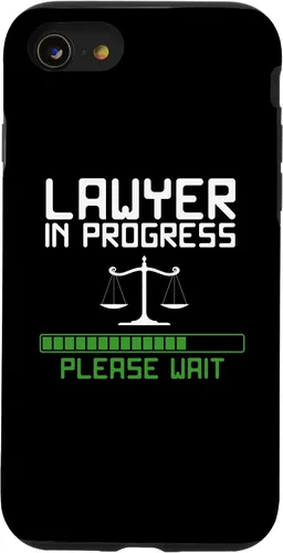 Vista 18 de Lawyer in Progress Scales of Justice Law School Student Case for iPhone 16