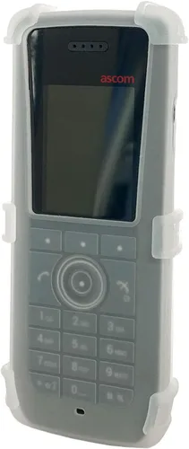 Vista 2 de Artisan Power Funda de silicona transparente para teléfonos Ascom d63 e i63, Avaya 3735 y 3730, Mitel 5614 y 5634