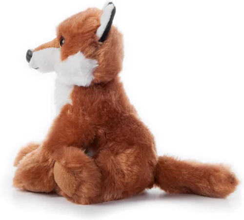 Vista 2 de The Petting Zoo Peluche de zorro, regalos para niños, animales del zoológico Wild Onez Babiez, juguete de peluche de zorro de 6 pulgadas