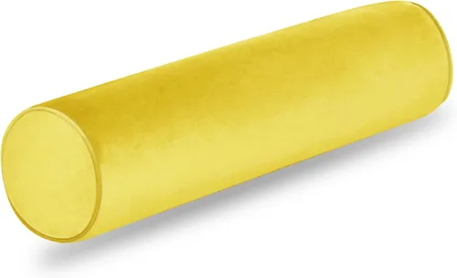 Vista 12 de Tinbolunce Almohada enrollable de espuma viscoelástica para rodilla/pierna/cuello - Cojín cilíndrico de luna llena/almohada cilíndrica redonda