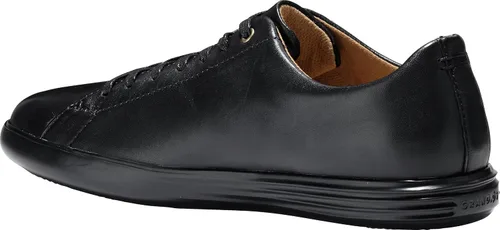 Vista 6 de Cole Haan Zapatillas deportivas de cuero Grand Crosscourt para hombre Negro Cuero/Negro