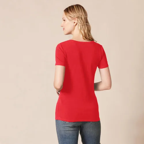 Vista 371 de Amazon Essentials Women's Regular-Fit Short-Sleeve Crewneck T-Shirt