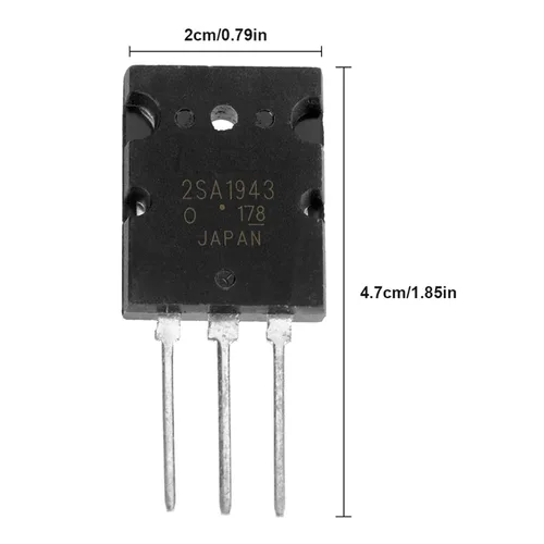 Vista 8 de Kit de transistor O, enchufe de transistor amplificador 2Sc5200, 5 pares de alta potencia 2SA1943, 2SC5200, transistores de uso general