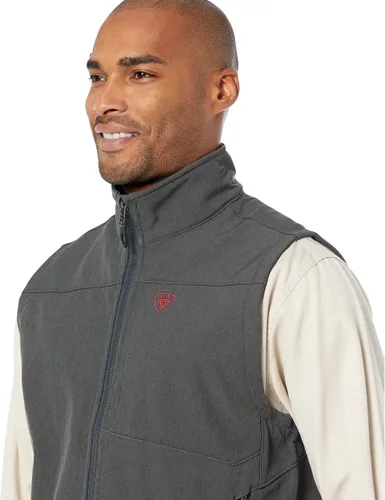 Vista 3 de ARIAT Chaleco Softshell con logotipo 2.0 para hombre