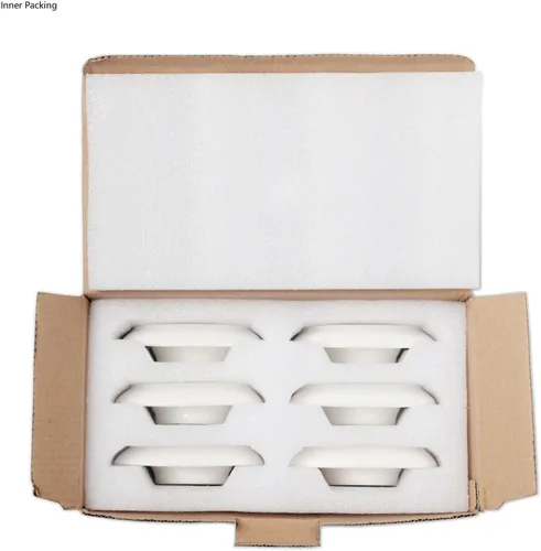 Vista 9 de Ceramics - Juego de 6 tazas de huevo blanco para huevos duros