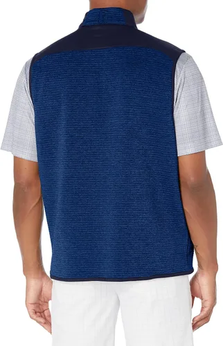 Vista 2 de PGA TOUR Chaleco de punto profesional con cremallera 12 para hombre