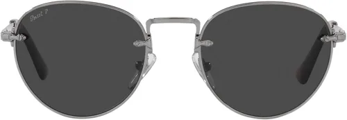 Vista 2 de Persol PO2491S - Gafas de sol redondas PlateadoAzul claro