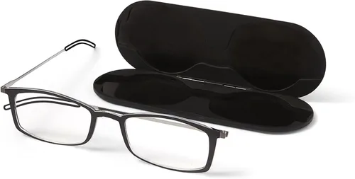 Vista 3 de ThinOptics Juego de regalo Frontpage Brooklyn + Universal Pod Gafas de lectura rectangulares