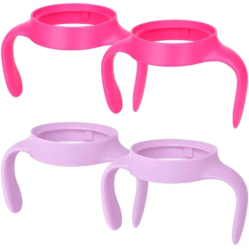 Vista 9 de CHUBBIEE Asas para biberones compatibles con MAM de 5 onzas, 9 onzas y 11 onzas, agarres ergonómicos, accesorios de entrenamiento de PP sin BPA
