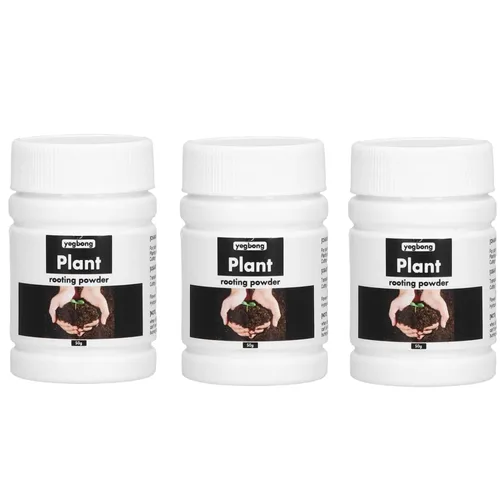 Vista 9 de Polvo de raíz, polvo de enraizamiento para esquejes, hormona de raíz, estimulador de raíces, fertilizante y mejorador de suelo, cultiva nuevas