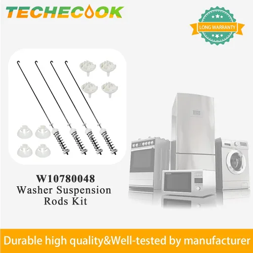 Vista 7 de W10780048 WTW4800XQ4 WTW4800XQ1 RTW4640YQ1 ATW4675YQ1 Reemplazo de varilla de suspensión para lavadora Whirlpool Kenmore Maytag Amana WTW4800XQ2