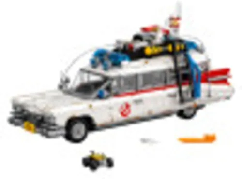Vista 2 de LEGO Icons Ghostbusters ECTO-1 10274 - Kit de automóvil, juego grande para adultos, idea de regalo para hombres, mujeres, ella, él