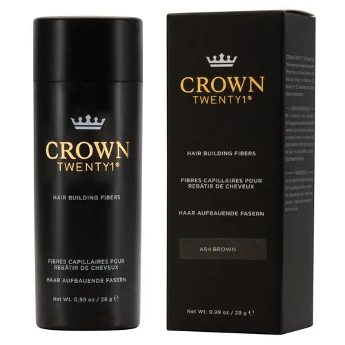 Vista 2 de CROWN Fibras para la construcción del cabello (0.99 oz), cubren instantáneamente el cabello fino y adelgazante para un aspecto más grueso