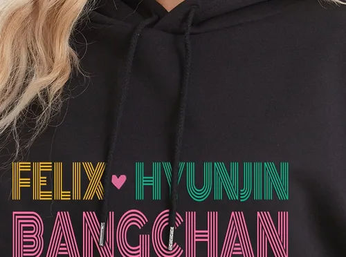 Vista 19 de Outofgas Stray Kids - Sudadera con capucha Felix Bangchan Hyunjin Jisung Changbin Minho Seungmin Jeongin Merch para mujer