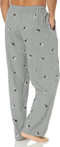 Vista 2 de Tienda Essentials - Pantalón de pijama de franela para hombre disponible en tallas grandes y altas
