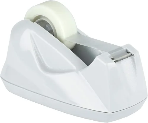 Vista 14 de Acrimet Dispensador de cinta de escritorio prémium con base antideslizante (resistente) (color rosa)