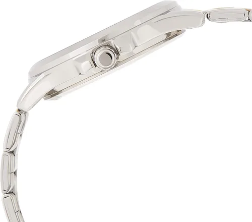 Vista 3 de Casio MTP1381G-9AV Reloj clásico de dos tonos de acero inoxidable 50M día fecha oro dial