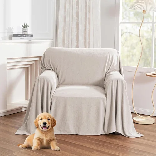 Vista 13 de MYSKY HOME Fundas negras para sofá reclinable, funda de sofá modular antideslizante para perro, fundas de sofá para sofá, protector de sofá