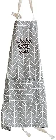 Vista 3 de Regalo para madre e hija, Love You Kitchen Mommy Me Matching Cooking Women Girl Painting Gris Retro con refranes de algodón para hornear salón