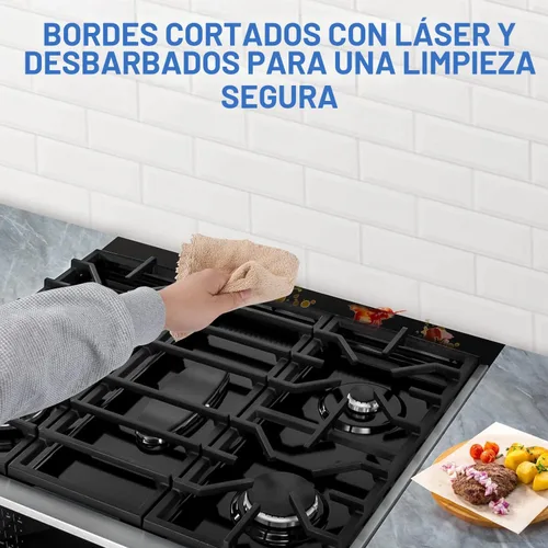 Vista 7 de Kit para rellenar hueco trasero de estufa deslizable de 30", W10113901A, Tira de relleno triangular universal para hueco de estufa, Kit de molduras