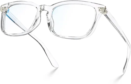 Vista 28 de VISOONE - Lentes cuadrados con bloqueo de luz azul y antireflejante para computadora, videojuegos; para mujeres y hombres MONTANA