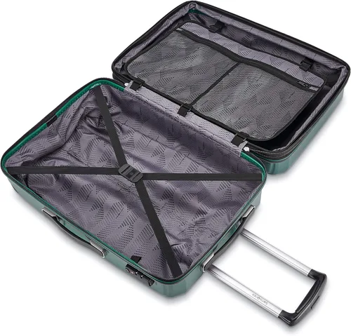 Vista 2 de Samsonite Winfield 3 DLX Hardside - Equipaje expandible con ruedas, Esmeralda), 120754-L413