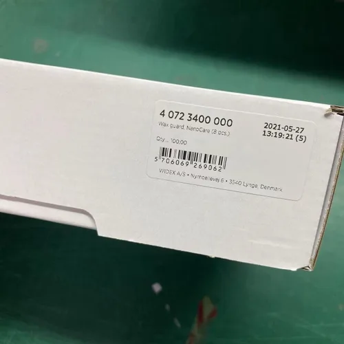 Vista 9 de Widex Protectores de cera Nanocare - 5 paquetes (40 unidades)