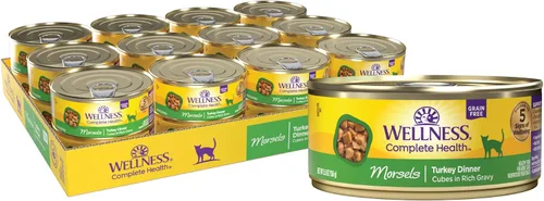 Vista 10 de Wellness Natural comida enlatada, para gatos, libre de granos, Anaranjado