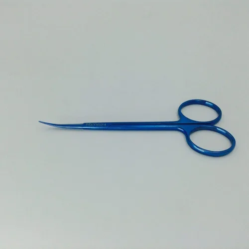 Vista 3 de Tijeras de utilidad de titanio Ophthalmic Scissor Curvo Ojo Oftálmico Instrumento