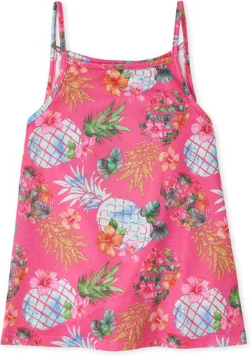 Vista 5 de The Children's Place Conjunto de pijama de 2 piezas sin mangas y pantalones cortos para niñas