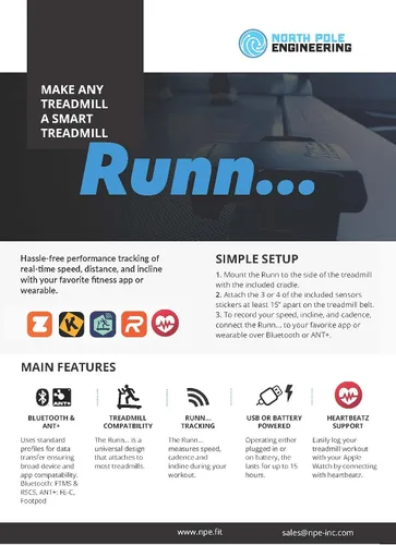 Vista 3 de Corre... Retrofit Smart Treadmill Sensor - Haz de tu cinta de correr una cinta de correr inteligente!