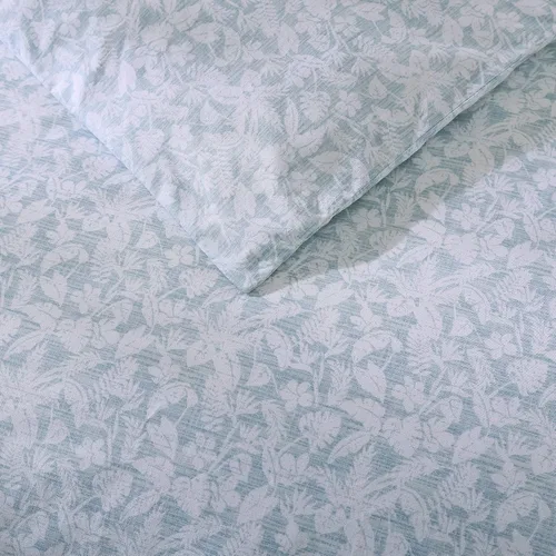 Vista 4 de Tommy Bahama - Juego de funda de edredón tamaño Queen, juego de ropa de cama de algodón reversible con fundas a juego, decoración costera