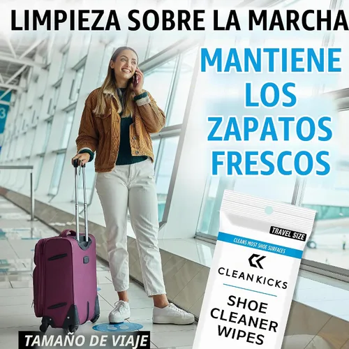 Vista 5 de CleanKicks Shoe Cleaner Shoe Wipes