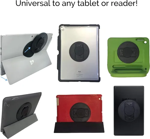 Vista 7 de G-Hold® - Soporte cómodo para tableta funciona con cualquier tableta, funda para tableta, lector electrónico, iPad - Universal, ergonómico