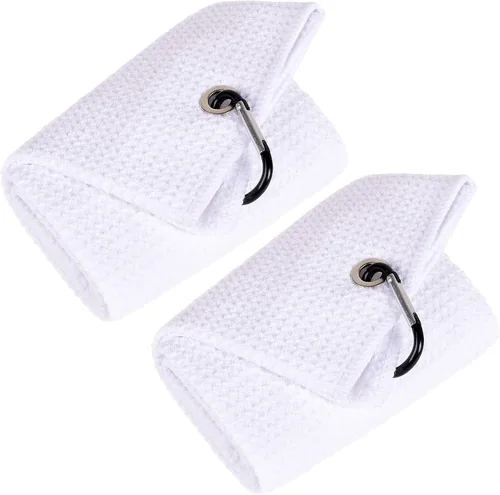 Vista 47 de Mile High Life Toalla de golf premium de tejido de gofre, 16 x 24 pulgadas, extra absorbente y de secado rápido, microfibra ultrasuave, clip