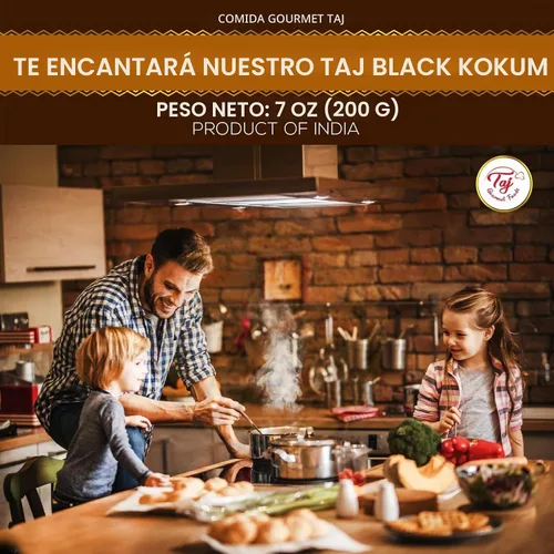 Vista 7 de TAJ Premium Indian Black Kokum (Mangostán Silvestre), (seco, 7 oz (nuevo))