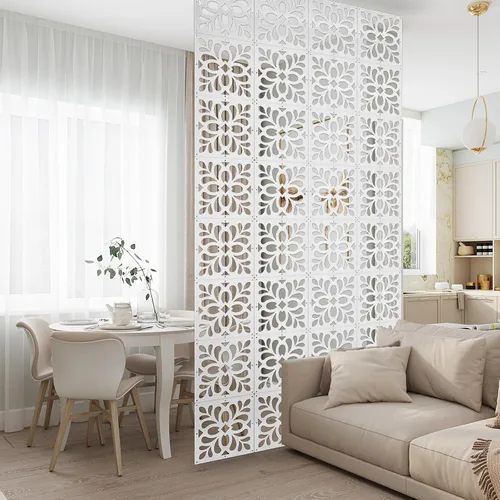Vista 5 de 12PCS Divisor de habitación colgante Panel de pantalla de pared Paneles