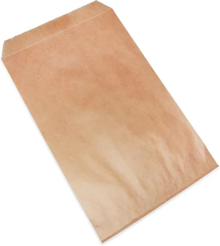 Vista 2 de CuteBox - 100 bolsas de regalo de papel plano marrón kraft de 4 x 6 pulgadas para mercancías, manualidades, recuerdos de fiesta, venta al por menor